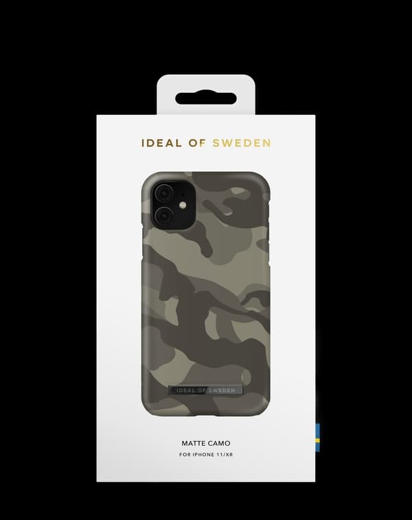 Printed Case iPhone 11 / XR Matte Camo Green