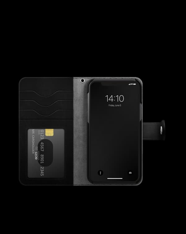 Magnet Wallet+ MagSafe iPhone 12 / 12 Pro Black Black