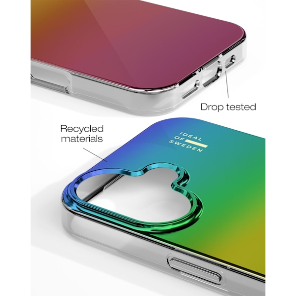 Mirror Case iPhone 16 Rainbow