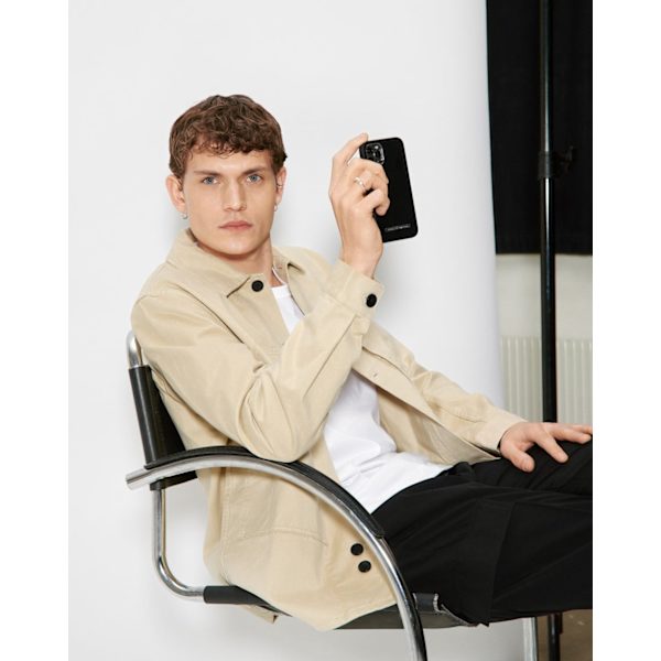 Atelier Case Galaxy S20 Glossy Black Silver Black