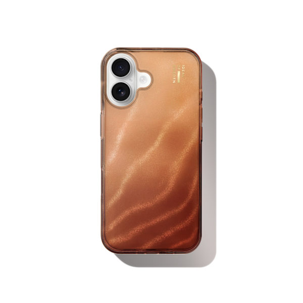 Clear Case iPhone 16 Mocha Mousse Brun