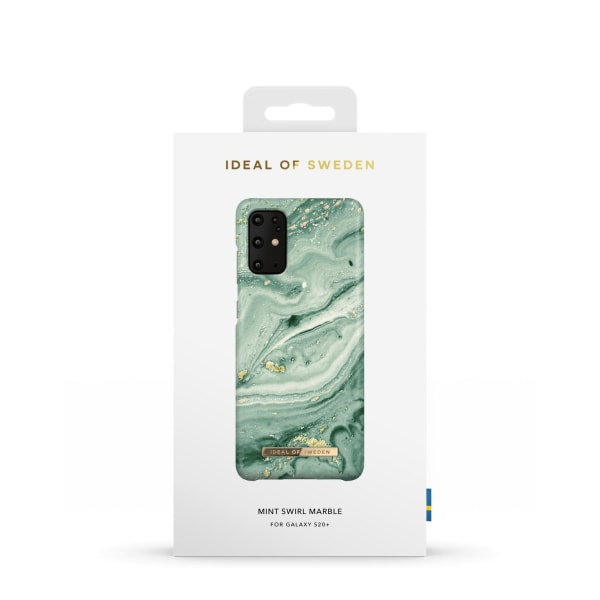 Fashion Case Galaxy S20+ Mint Swirl Marble
