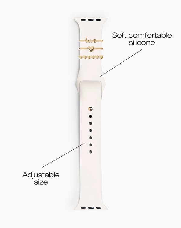 Silicone Watch Band 42/44/45/46/49 M-L Cloud Dancer
