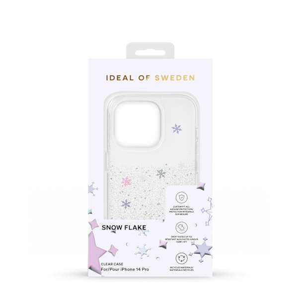 Clear Case iPhone 14 Pro Snowflake