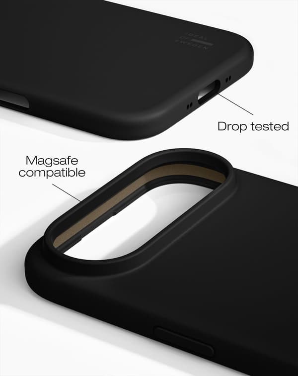 Silicone Case MagSafe iPhone Air Black Svart