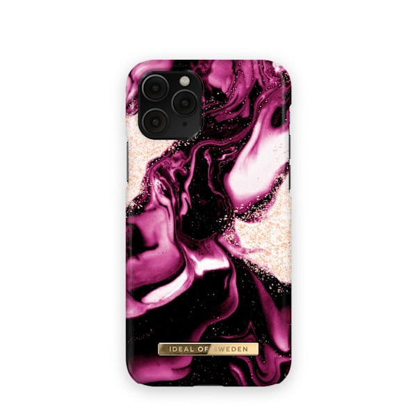 Printed Case iPhone 11 Pro / XS / X Golden Ruby