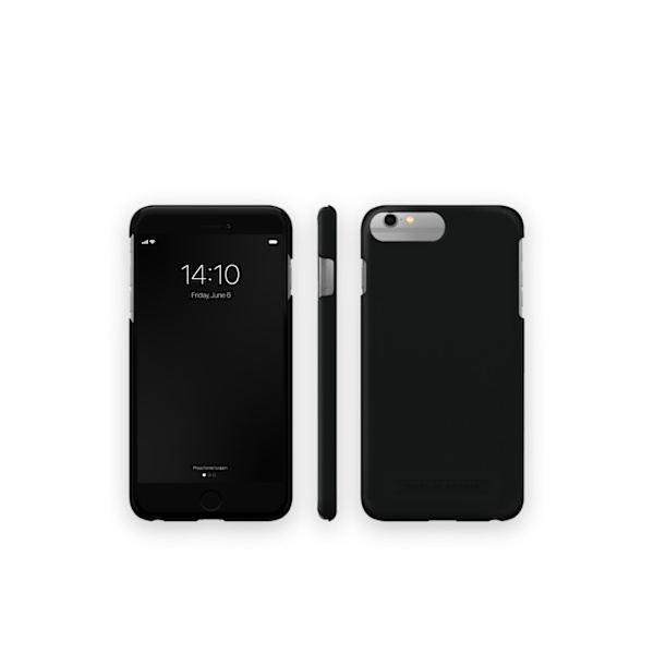 Seamless Case iPhone 8 / 7 / 6 / 6S Plus Coal Black Black