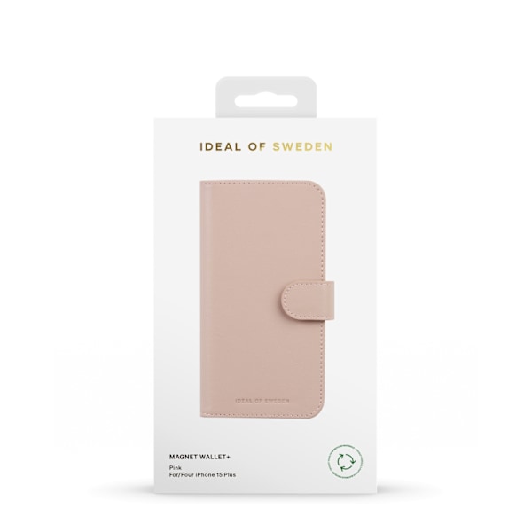Magnet Wallet+ iPhone 15 Plus Pink Rosa