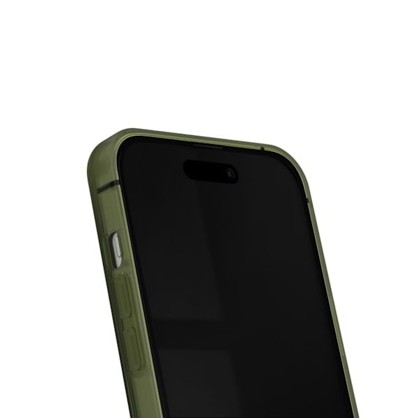 Clear Case MagSafe iPhone 13 / 14 / 15 / 16e Khaki Green