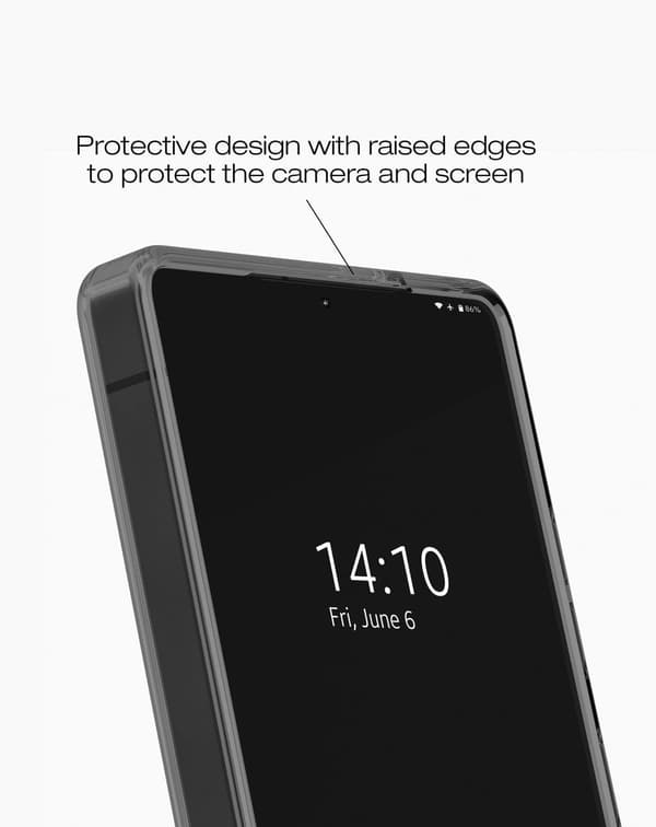 Clear Case MagSafe Galaxy S26 Ultra Tinted Black