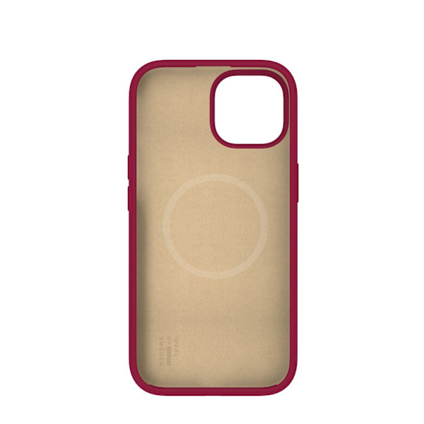 Silicone Case MagSafe iPhone 13 / 14 / 15 / Cranberry