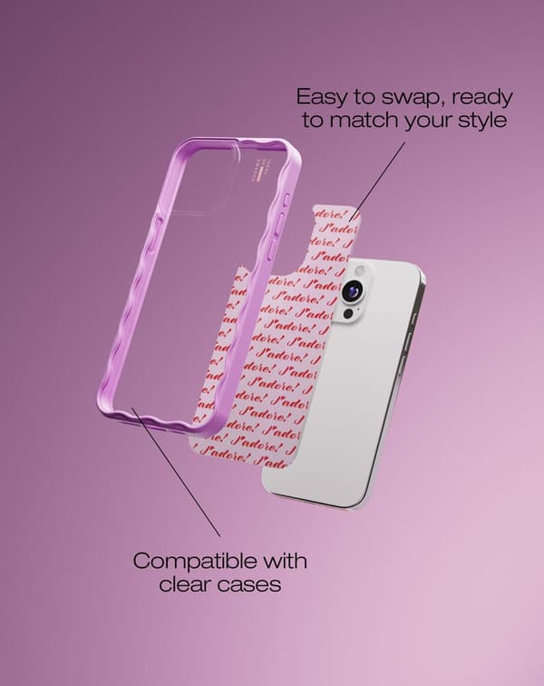 Print Pack iPhone 17 Pro J'adore Rosa