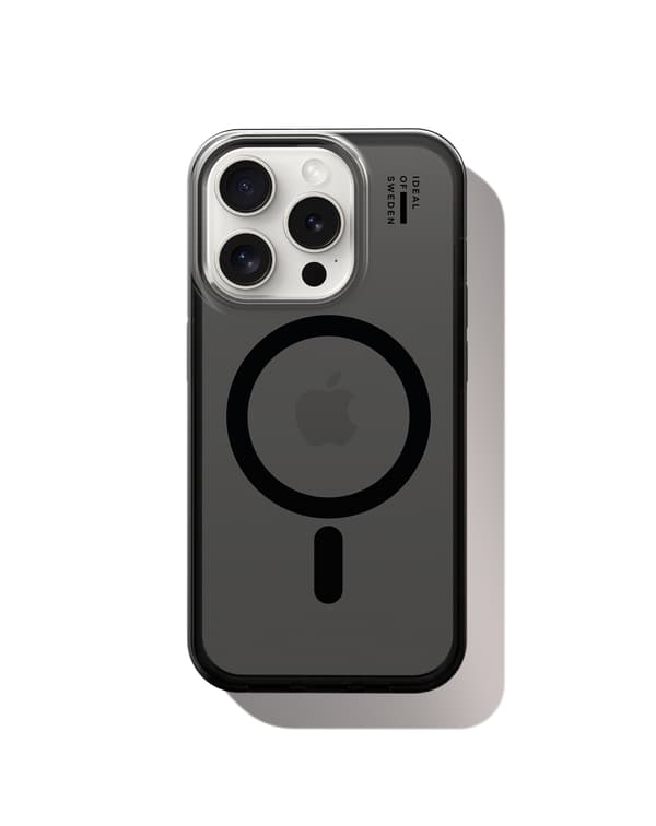 Clear Case MagSafe iPhone 15 Pro Tinted Black Svart