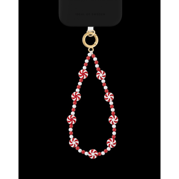 Phone Wristlet Strap Candy Cane