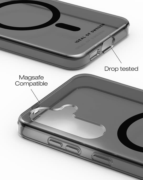 Clear Case MagSafe Galaxy S24 / S25 Tinted Black Black