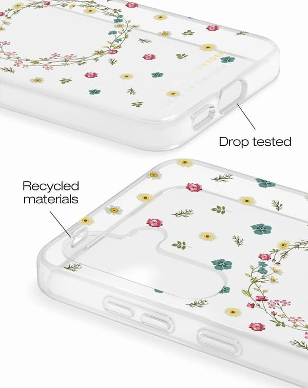 Clear Case Galaxy S24 Plus / S25 Plus Petite Floral