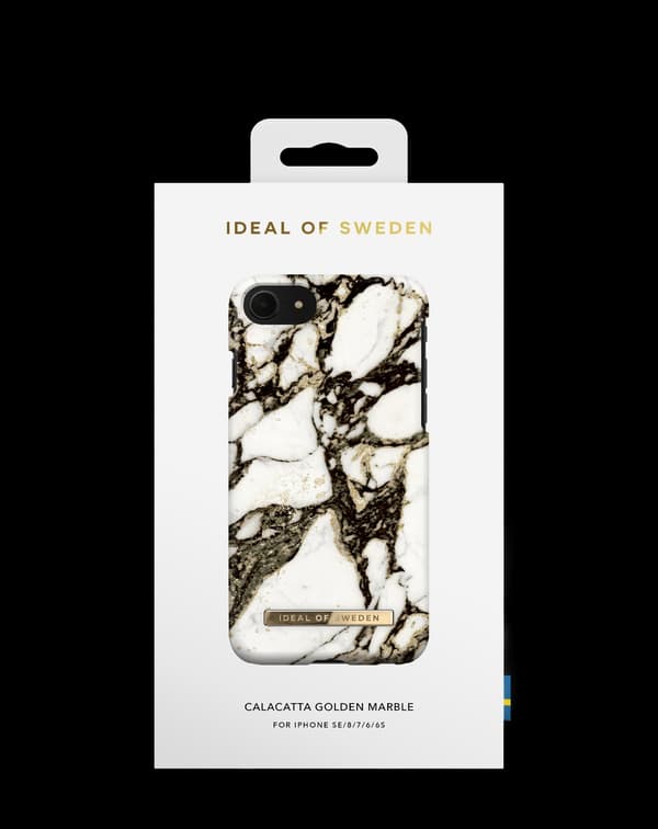 Printed Case iPhone 8 / 7 / 6 / 6S / SE Calacatta Golden Marble Gold