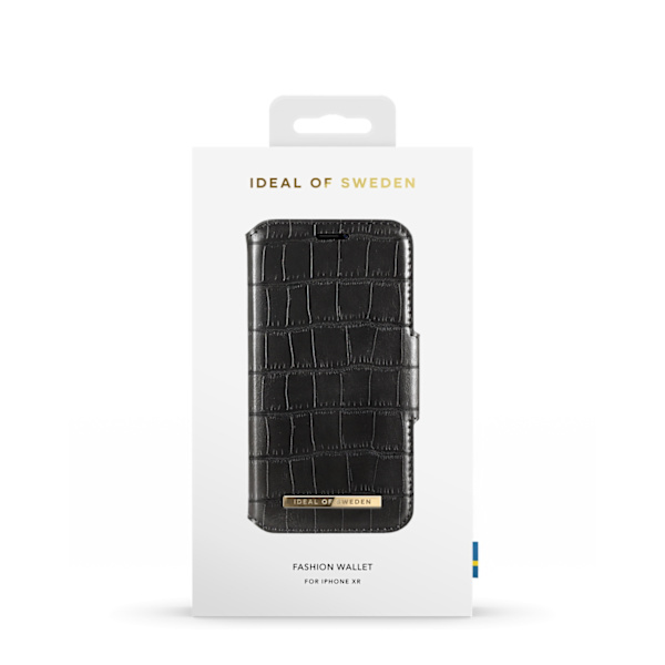 Capri Wallet iPhone XR Black Black