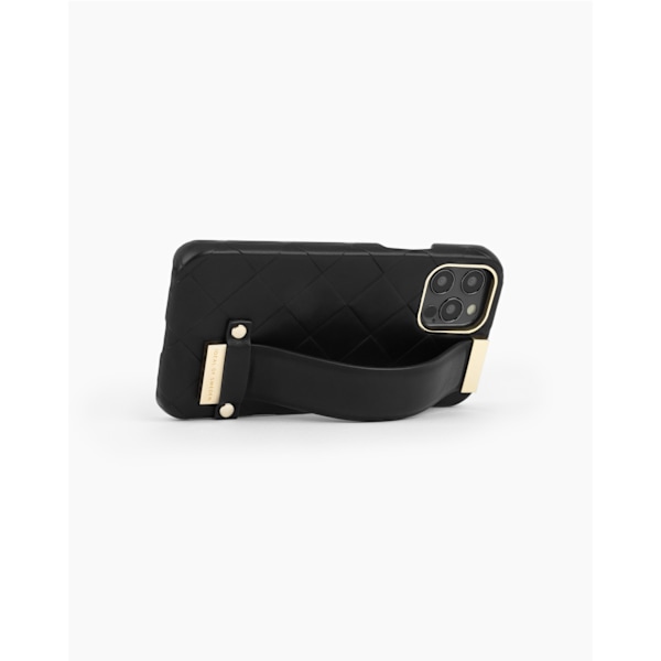 Statement Case iPhone 12 / 12 Pro Braided Smooth Noir Black