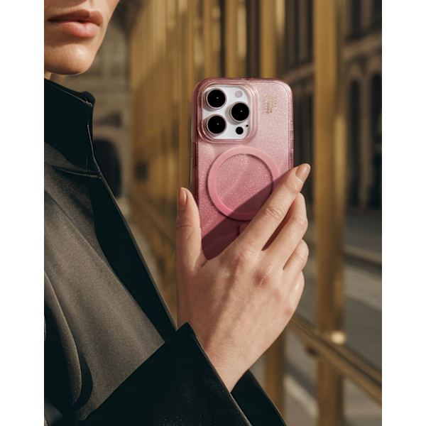 Clear Case iPhone 16 Pro Rose Blush