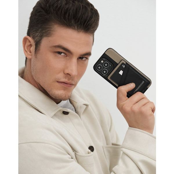 Atelier Case iPhone 12 / 12 Pro Charcoal Black Black