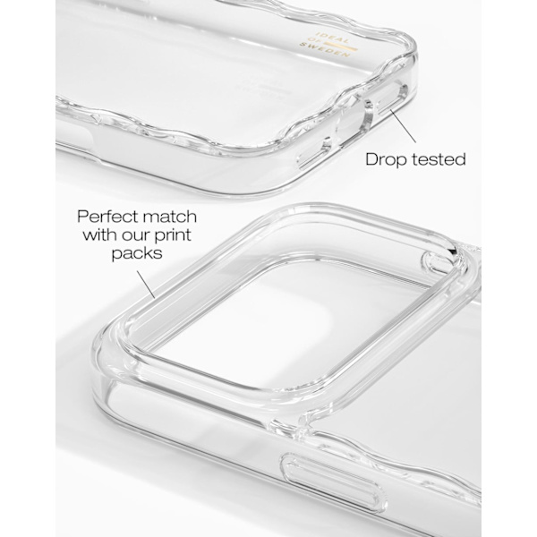 Wavy Case iPhone 17 Pro Clear Transparent