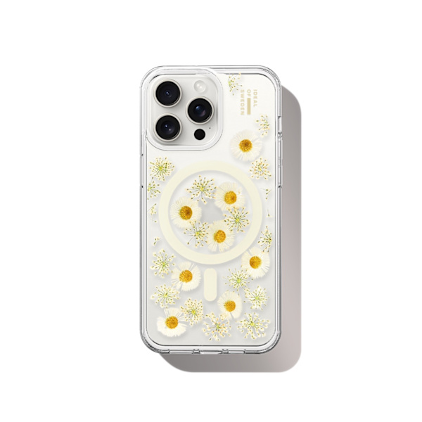 Clear Case MagSafe iPhone 15 Pro Max Daisy Bloom