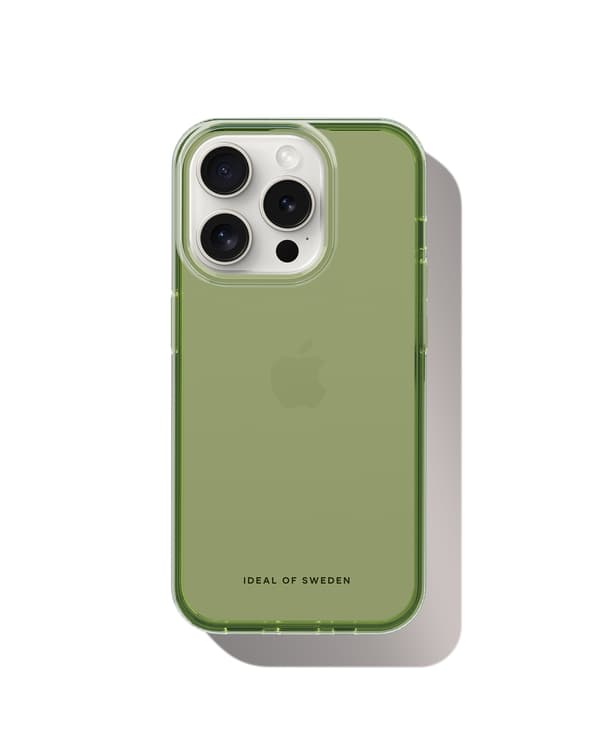 Clear Case iPhone 15 Pro Khaki Green