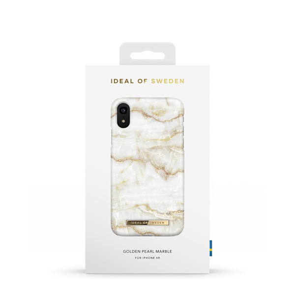 Printed Case iPhone XR Golden Pearl Marble