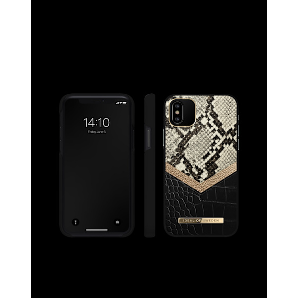 Atelier Case iPhone 11 Pro / XS / X Midnight Python Black