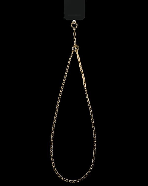 Chain Strap Noir Gold Black