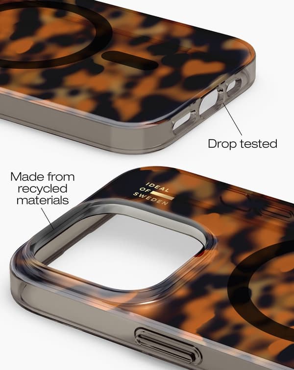 Clear Case MagSafe iPhone 14 Pro Max Tortoise Brown