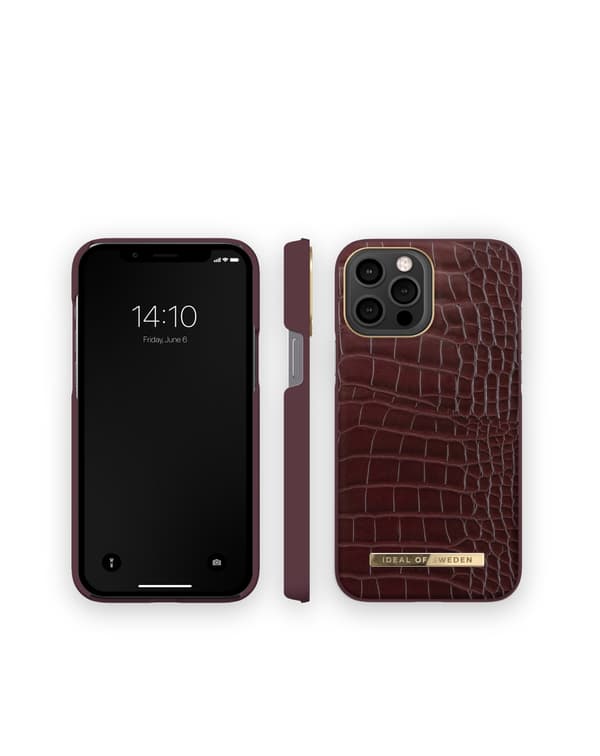 Atelier Case iPhone 12 Pro Max / 13 Pro Max Scarlet Croco Red
