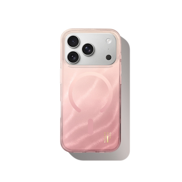 Clear Case MagSafe iPhone 17 Pro Rose Blush Rosa