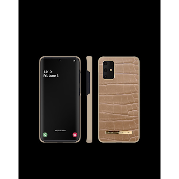 Atelier Case Galaxy S20 Plus Camel Croco Brown