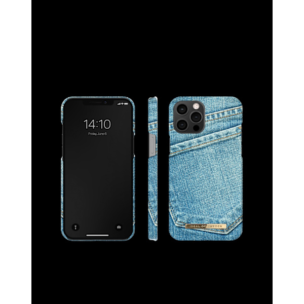 Printed Case iPhone 12 Pro Max Denim Bliss Blue