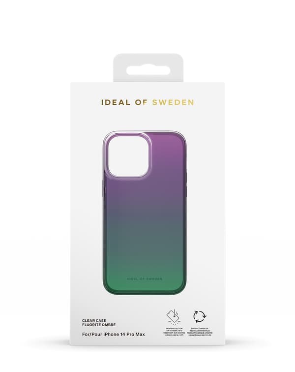 Clear Case iPhone 14 Pro Max Fluorite Ombre MultiColor