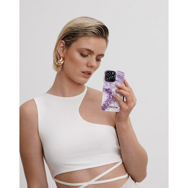 Printed Case iPhone 12 Pro Max Amethyst Purple
