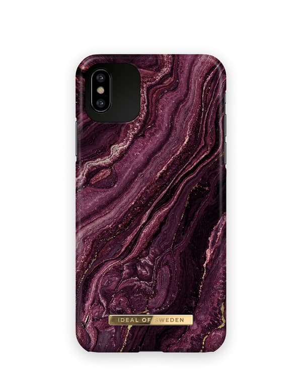 Printed Case iPhone 11 Pro Max / XS Max Golden Plum Purple