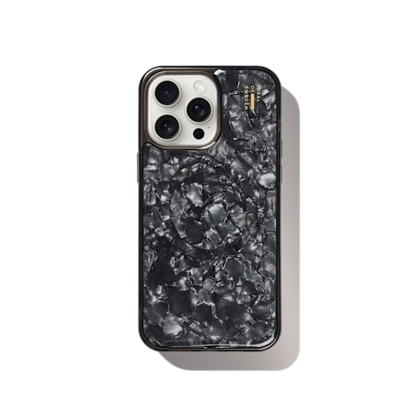 Pearlised Case MagSafe iPhone 15 Pro Max Black Black