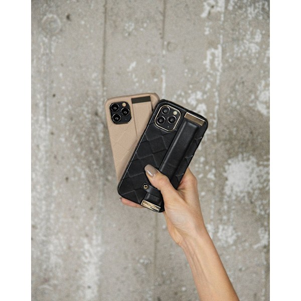 Statement Case iPhone 12 Pro Max Braided Smooth Noir