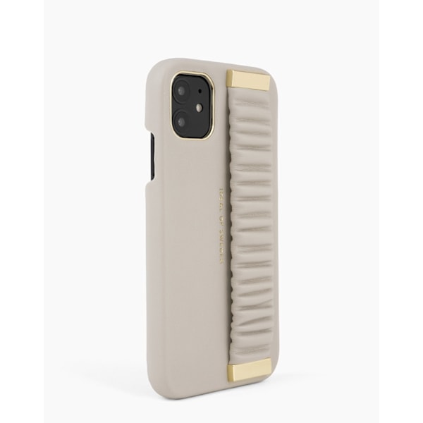 Statement Case iPhone11 / XR Ruffle Cream Top Handle