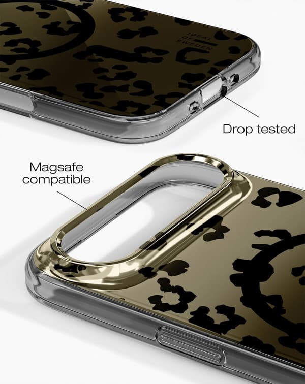 Mirror Case MagSafe iPhone Air Leo Ombre Guld