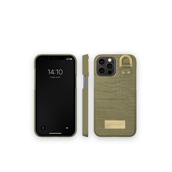 Atelier Case iPhone 12 Pro Max / 13 Pro Max Sage Croco Green