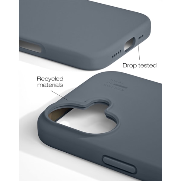 Silicone Case iPhone 16 Plus Midnight Blue
