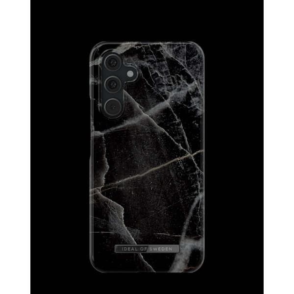 Printed Case Galaxy A54 Black Thunder Marble