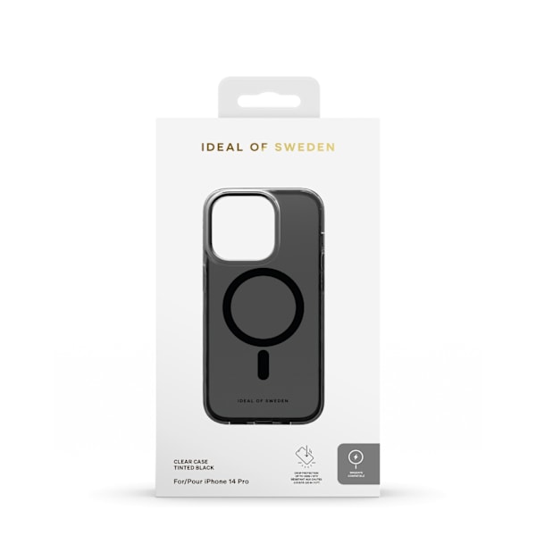 Clear Case MagSafe iPhone 14 Pro Tinted Black Black