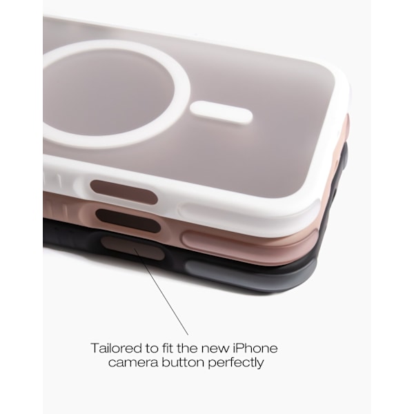 Ideal Bumper Case MagSafe iPhone 16 Cloudy White