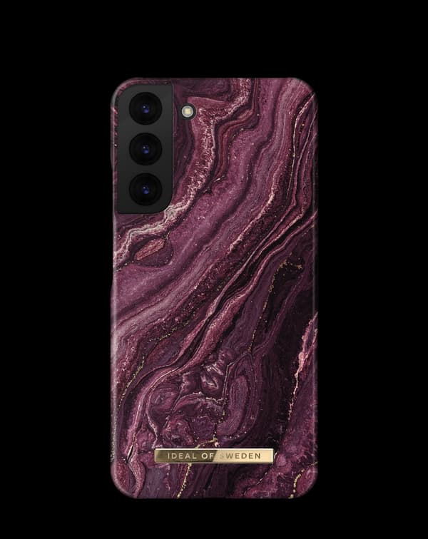 Printed Case Galaxy S22 Plus Golden Plum Purple