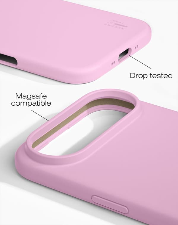 Silicone Case MagSafe iPhone Air Bubblegum Pink Pink